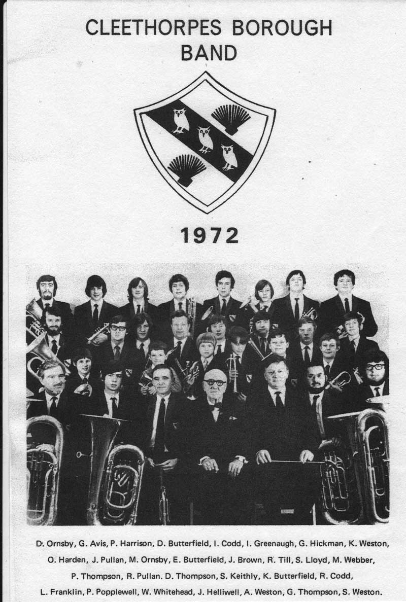 Cleethorpes Borough Band 1972