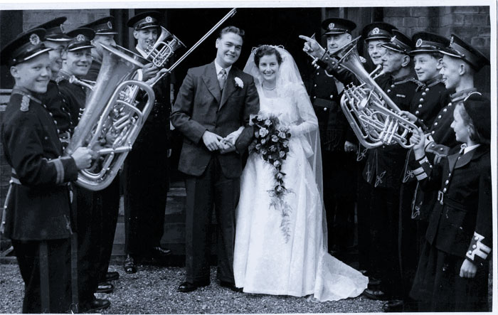 The marriage of John and Noreen Lofthouse
